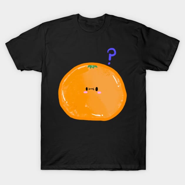 Orange by Lilly T-Shirt by Muso-Art